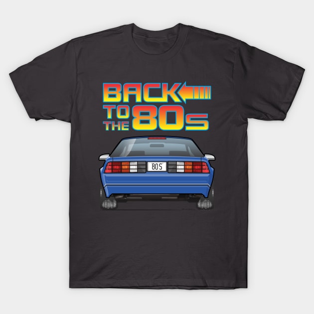 Back to the 80's T-Shirt by ArtOnWheels